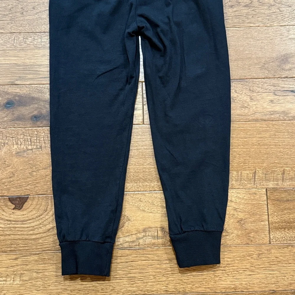 H&M Girls Cotton Black Jogger Pants - Size US 7